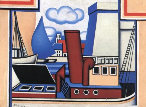 The Port Of La Rochelle by Jean Metzinger Oil Painting Reproductions