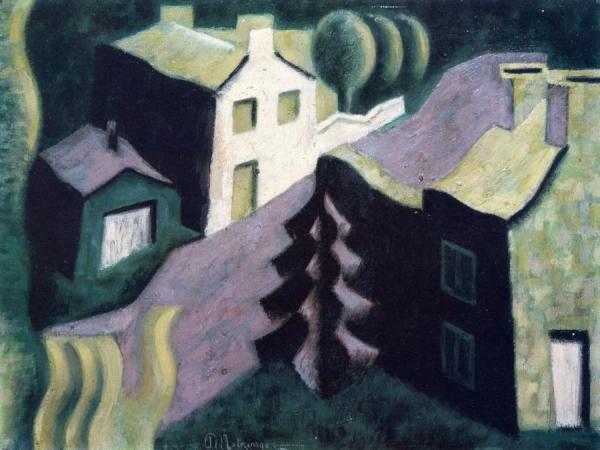 The Village On The Road by Jean Metzinger