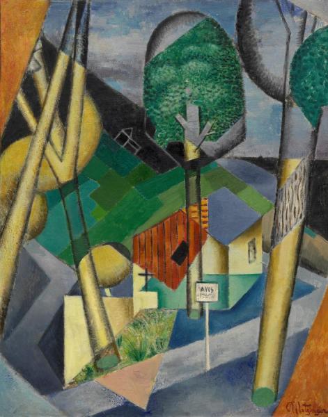Landscape (paysage), Ca. 1913-14 by Jean Metzinger