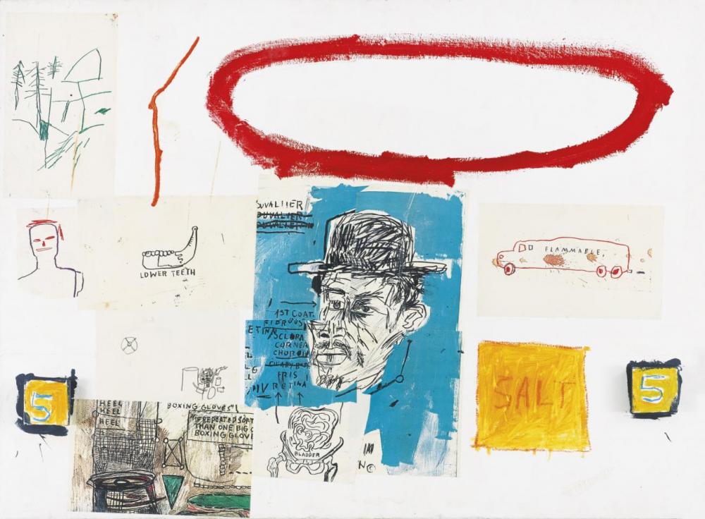A Next, 1984 by Jean Michel Basquiat