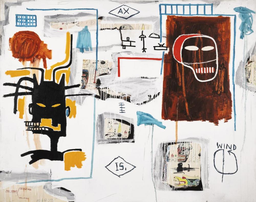 Apex, 1986 by Jean Michel Basquiat