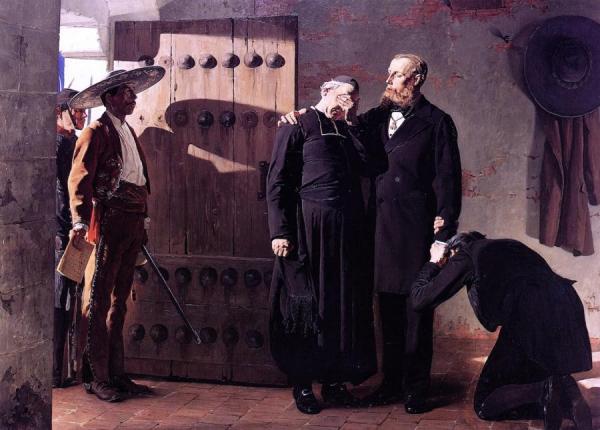 The Last Moments Of Maximilian by Jean-paul Laurens