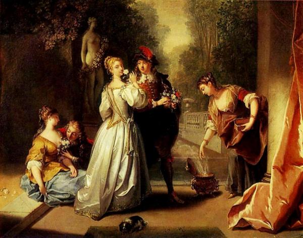 The Allegory Of Smell by Jean Raoux