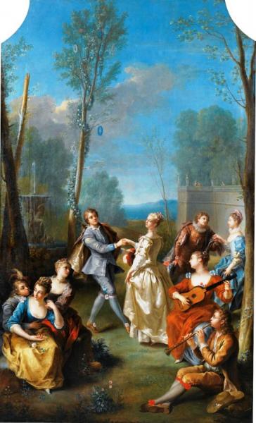 The Dance by Jean Raoux Oil Painting Reproductions