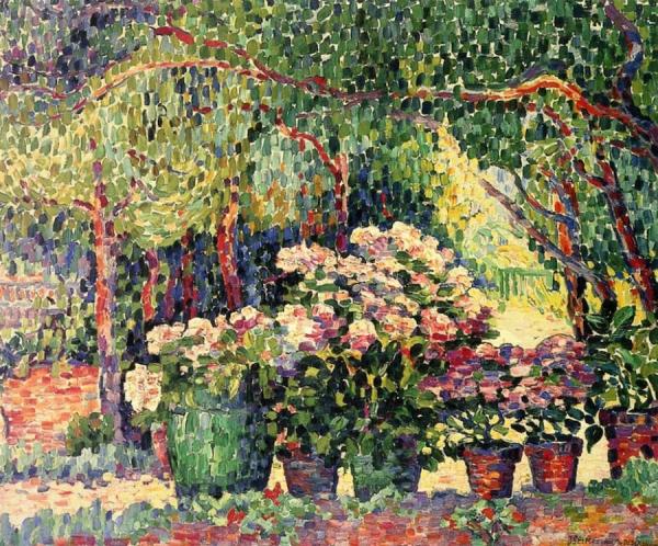 In The Garden by Jeanne Selmersheim