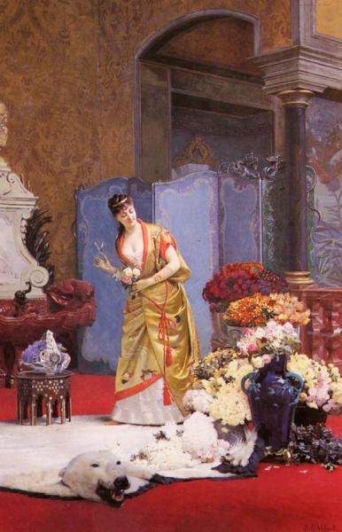 Autumn Flowers by Jehan Georges Vibert