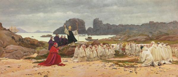 Le Retour Des Reliques by Jehan Georges Vibert