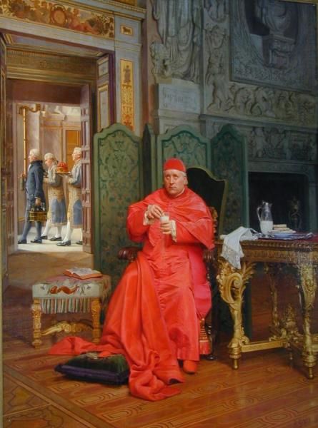The Diet by Jehan Georges Vibert