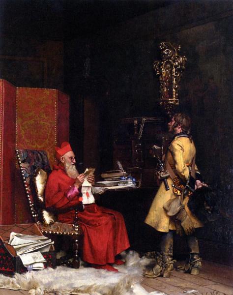 The State Secret by Jehan Georges Vibert
