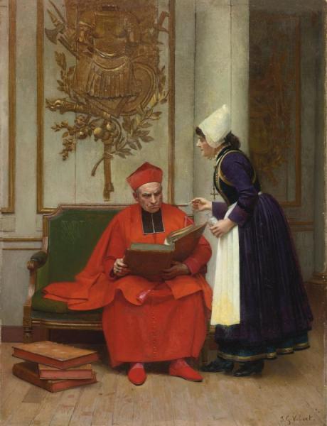 Tough Medicine by Jehan Georges Vibert