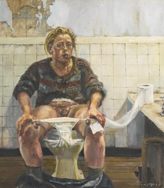 Jenny Saville Self-portrait