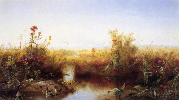 Jerome Thompson Prairie Flowers