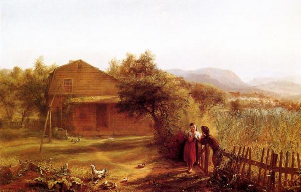 The Open Gate by Jerome Thompson