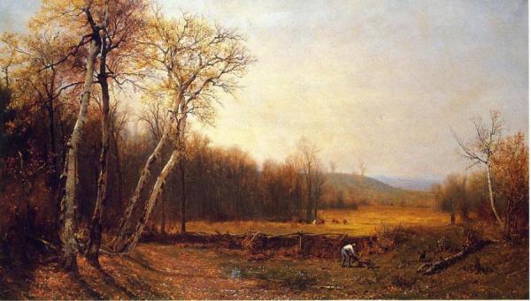 Autumn by Jervis Mcentee