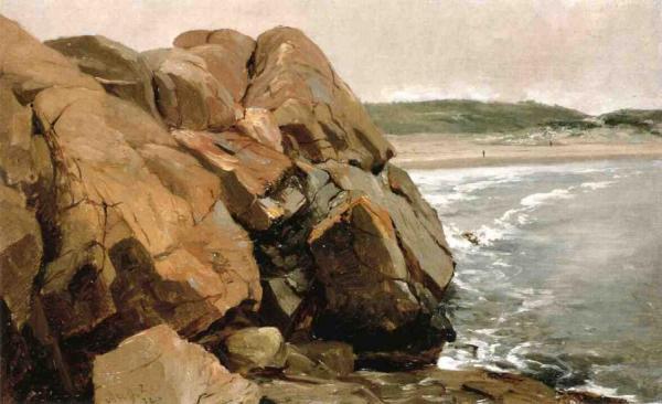 Bass Rocks by Jervis Mcentee