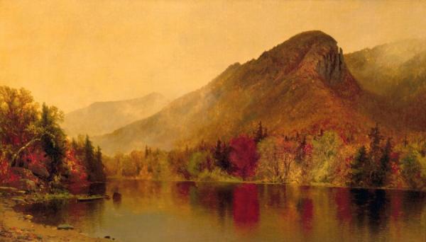 Eagle Cliff, Franconia, New Hampshire by Jervis Mcentee