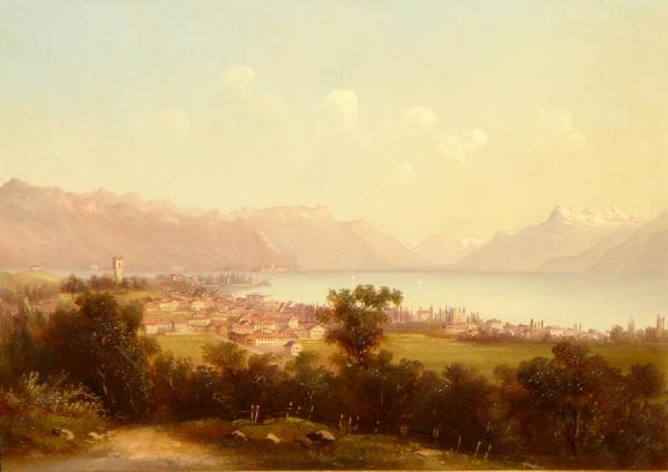 Lake Lucerne,1859 by Jervis Mcentee