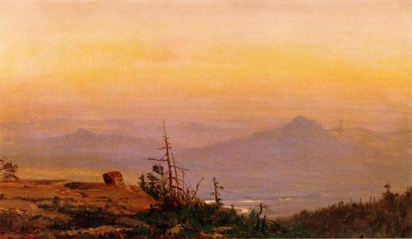 Sunset In The Catskills by Jervis Mcentee
