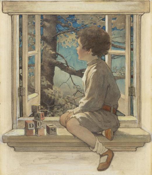 Jessie Willcox Smith Dream Blocks