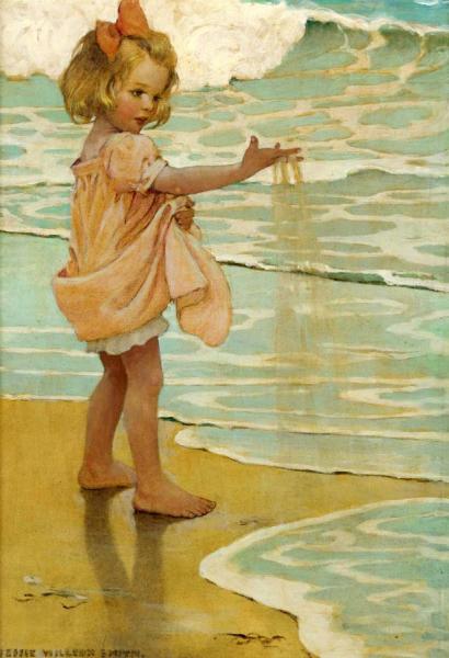 Jessie Willcox Smith Little Drops Of Water