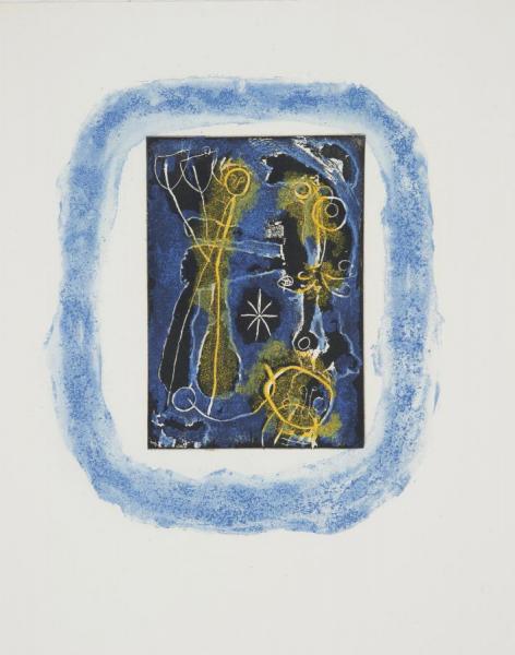 Anti-platon, La Lumiere De La Lame, 1962 by Joan Miró