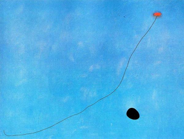 Blue Iii by Joan Miró