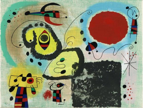 Centenary Of The Imprimerie Mourlot by Joan Miró