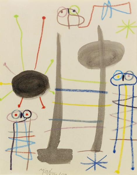 Composition 2 by Joan Miró