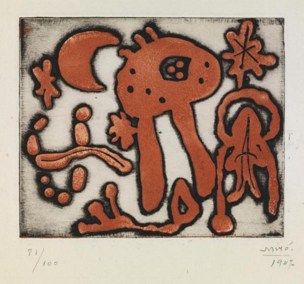 Composition by Joan Miró