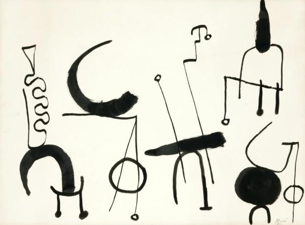 Composition by Joan Miró