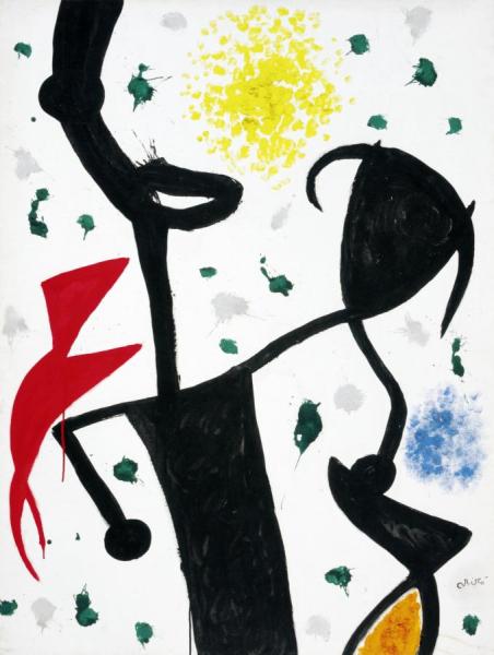 Femmes, Oiseaux by Joan Miró