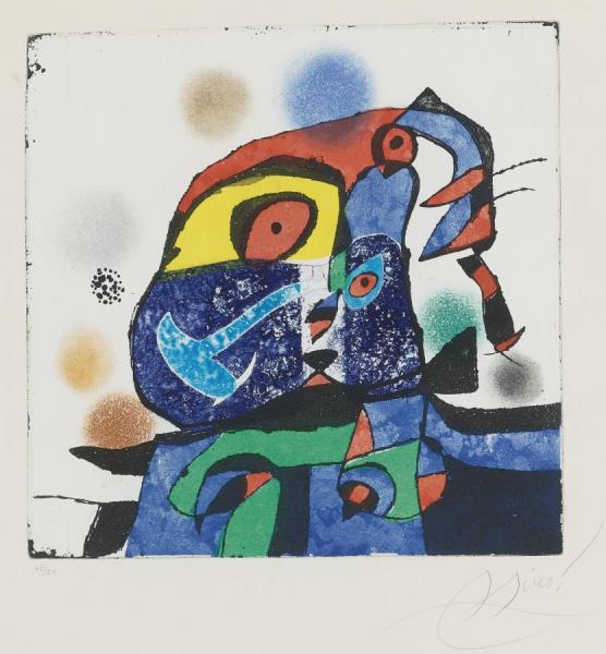 GaudÍ V by Joan Miró