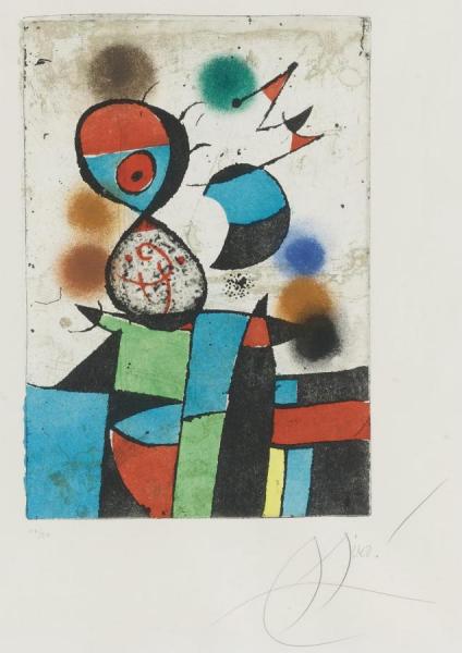 GaudÍ Viii by Joan Miró Oil Painting Reproductions