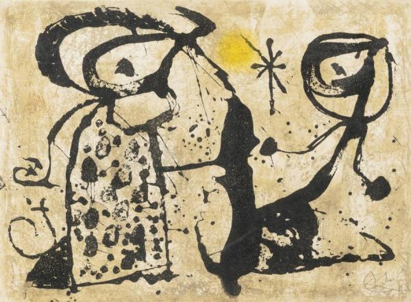 Gaudi Xix by Joan Miró