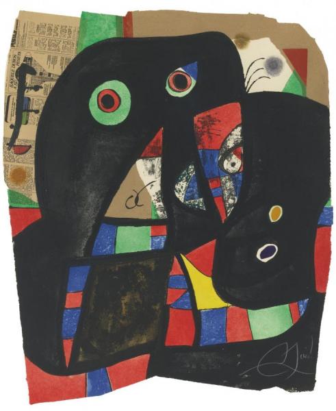 Gaudi Xx by Joan Miró