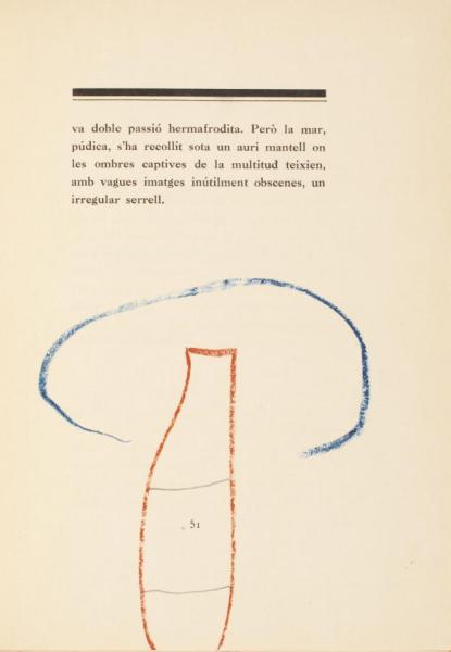 Gertrudis. Barcelona, Edicions L'amic De Les Arts, 1927 by Joan Miró