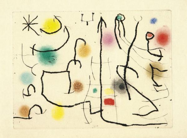 Hommage À R. LacouriÈre. R. LacouriÈre PÊcheur De Cuivres. Paris, Iliazd, 1968 by Joan Miró