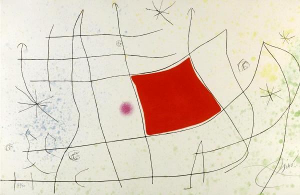 Jacques Dupin, L'issue Derobee by Joan Miró