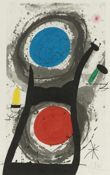 L'adorateur Du Soleil by Joan Miró