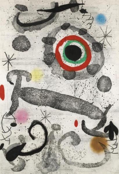 L'astre Du Marecage by Joan Miró Oil Painting Reproductions