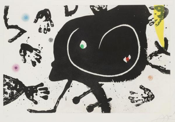 L'encerclement by Joan Miró