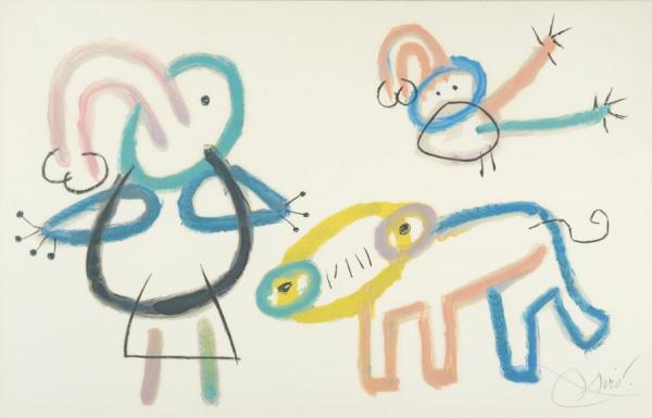 L'enfance D'ubu   18 Plates by Joan Miró