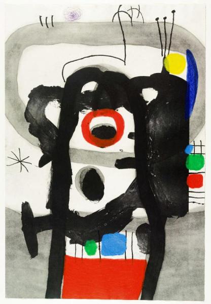 L'enrage by Joan Miró