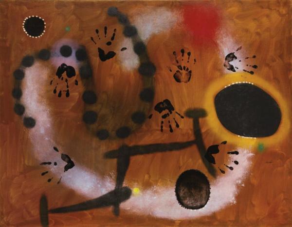 L'espoir Nous Revient Par La Fuite Des Constellations by Joan Miró