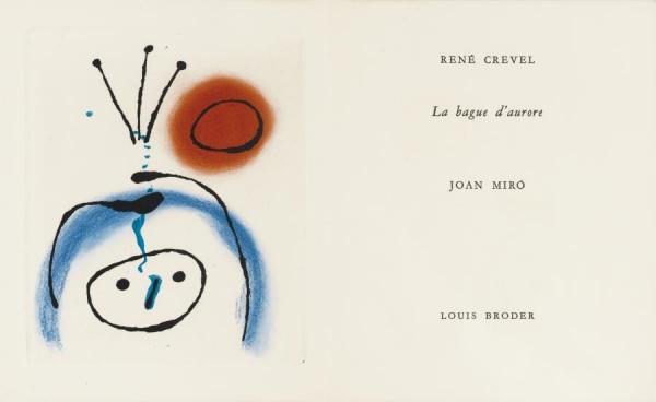 La Bague D'aurore by Joan Miró Oil Painting Reproductions