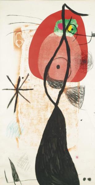 Joan Miró La Folle Au Piment Rageur