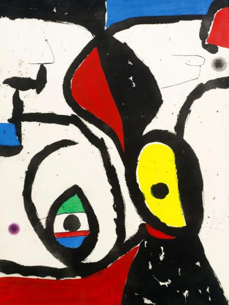 La Pierre Philosophale by Joan Miró Oil Painting Reproductions