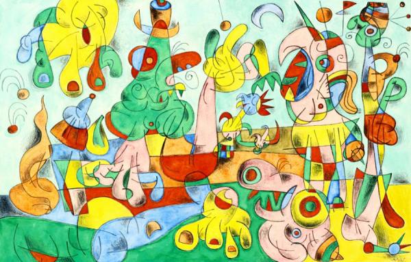 Joan Miró Le Banquet