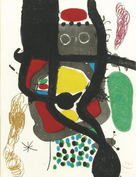 Le Caissier by Joan Miró