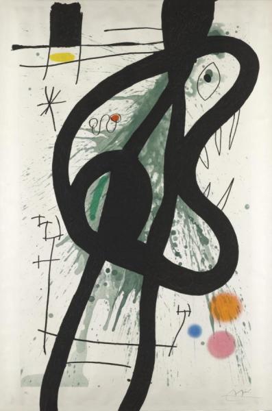 Le Grand Carnassier by Joan Miró